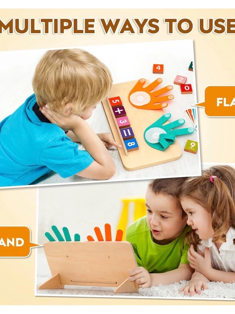 Educational Number & Counting Toy Set for Kids - Math Manipulatives